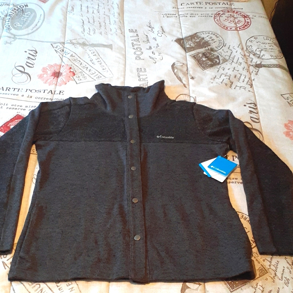 Columbia sweater season jacket